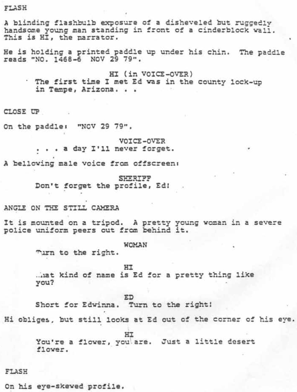 Page One: “Raising Arizona” (1987)