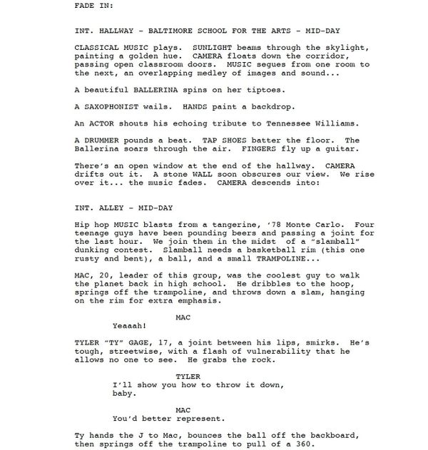 Page One: “Step Up” (2006)