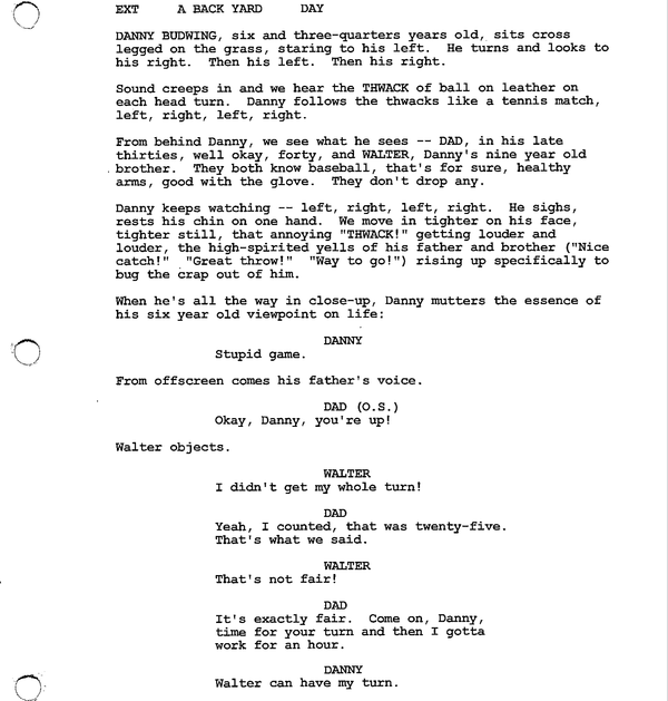 Page One: “Zathura: A Space Adventure” (2005)