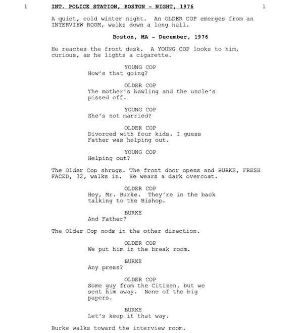 Page One: “Spotlight” (2015)