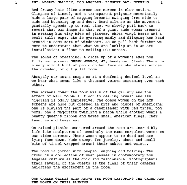 Page One: “Nocturnal Animals” (2016)
