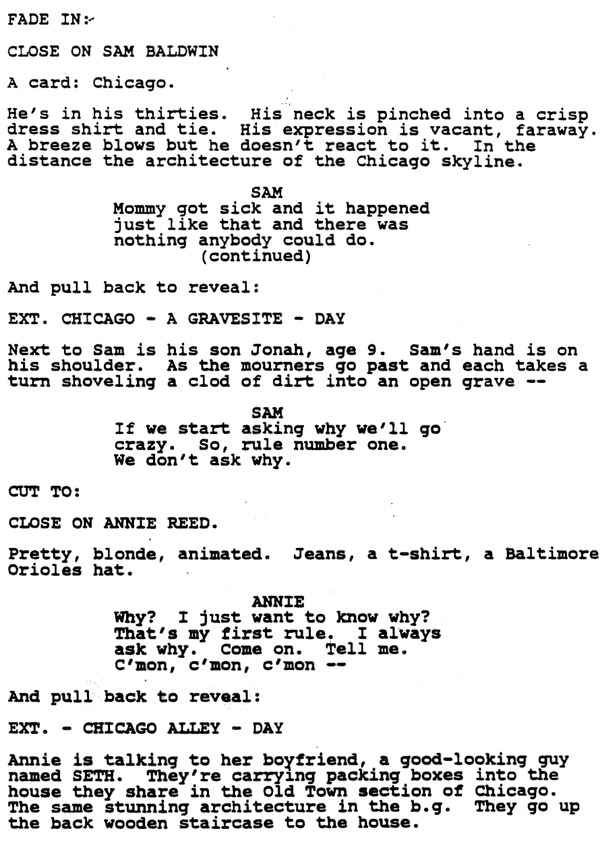 Page One: “Sleepless in Seattle” (1993)