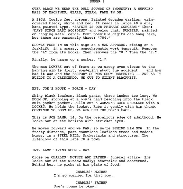 Page One: “Super 8” (2011)