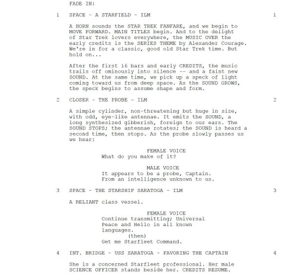 Page One: “Star Trek IV: The Voyage Home” (1986)
