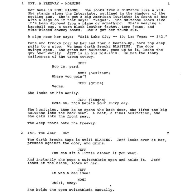 Page One: “Showgirls” (1995)