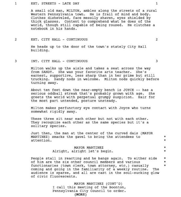 Page One: “Jules” (2023)