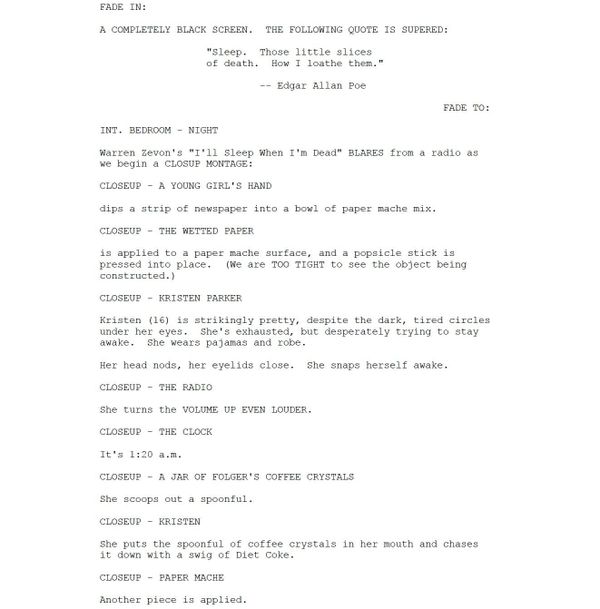 Page One: “A Nightmare on Elm Street 3: Dream Warriors” (1987)