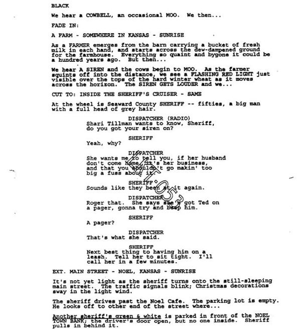 Page One: “The Lookout” (2007)