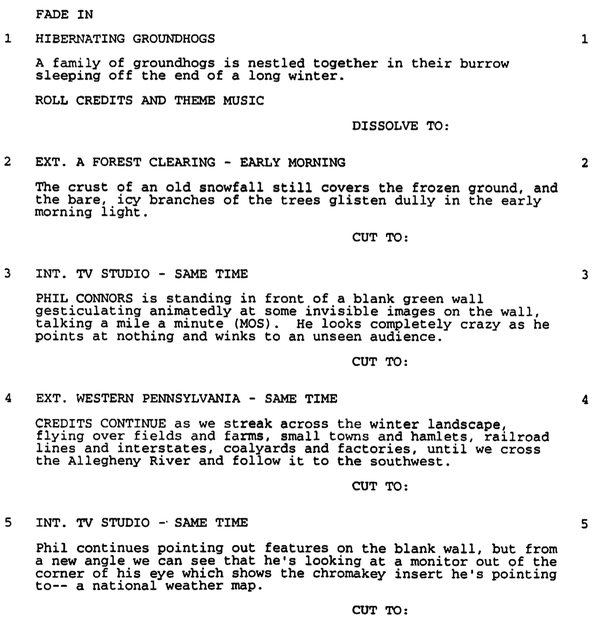Page One: “Groundhog Day” (1993)