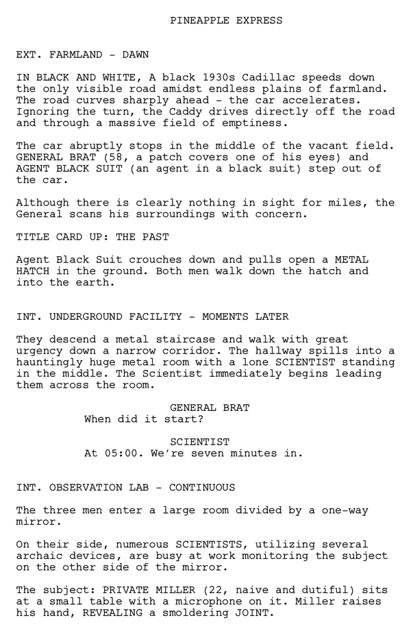 Page One: ‘Pineapple Express’ (2008)