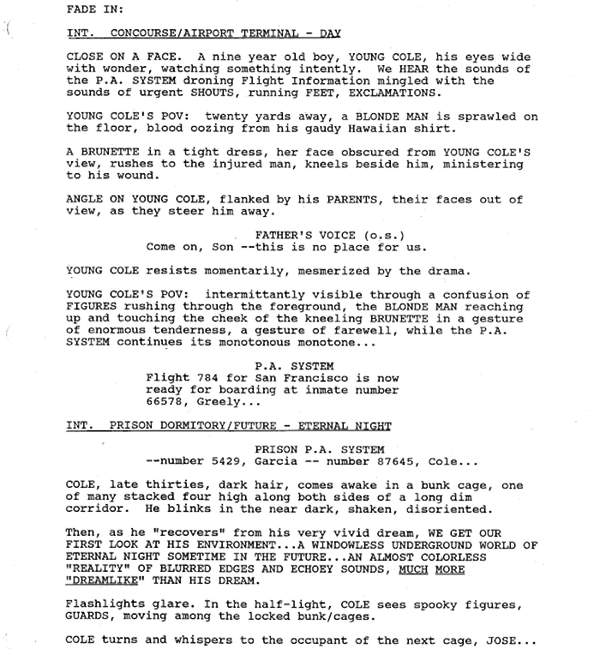 Page One: “12 Monkeys” (1995)