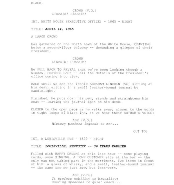 Page One: “Abraham Lincoln: Vampire Hunter” (2012)