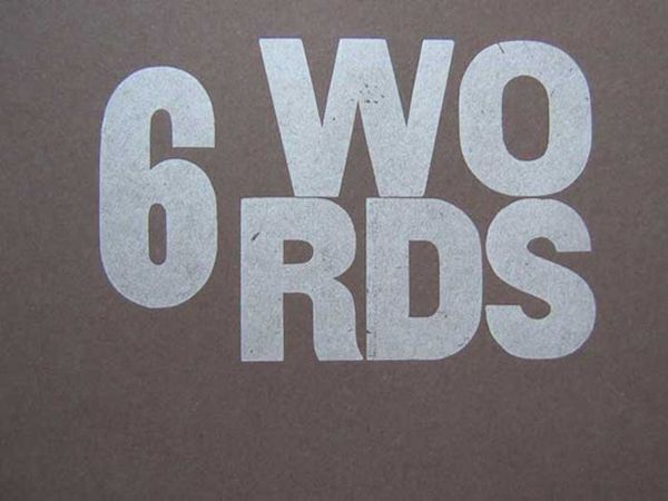 Screenwriting Tip: The Six Word Test