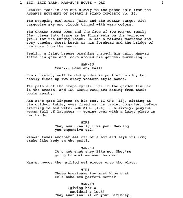 Page One: “No Other Choice” (2025)