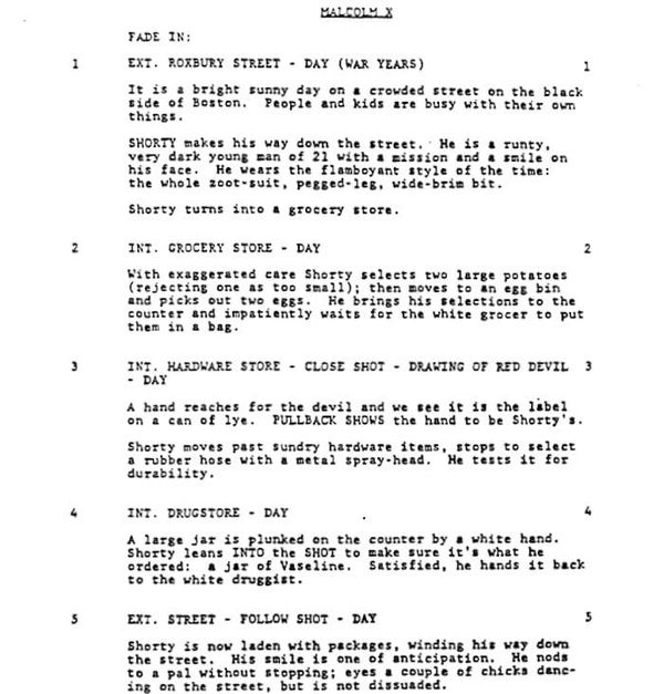 Page One: “Malcolm X” (1992)
