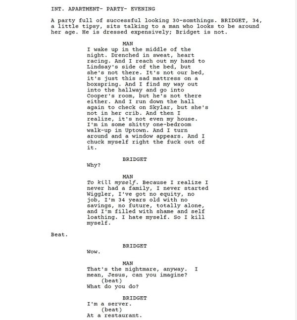 Page One: “Saint Frances” (2019)