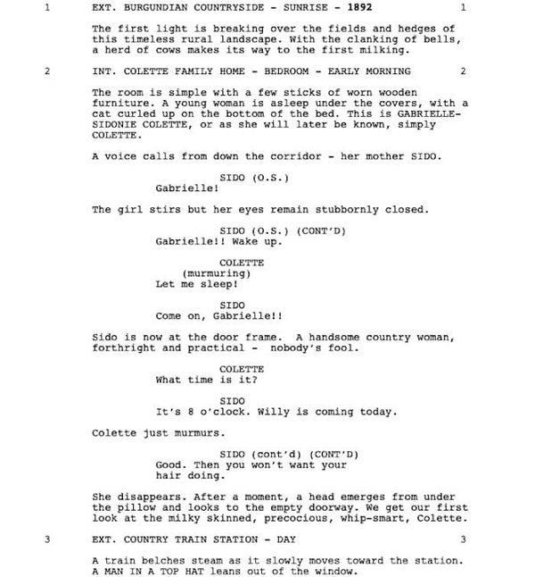 Page One: “Colette” (2018)