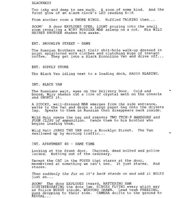 Page One: “16 Blocks” (2006)