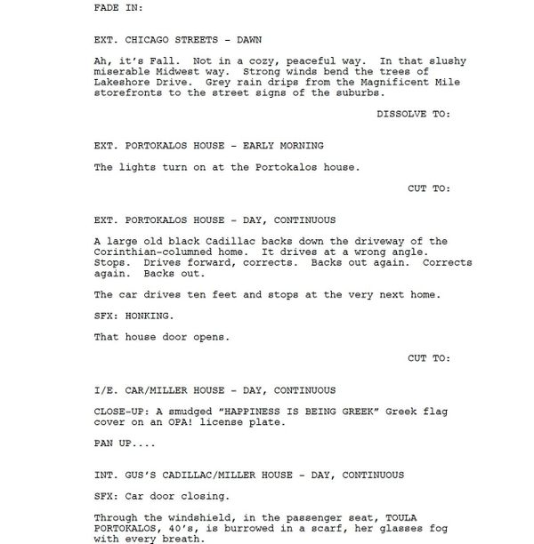 Page One: “My Big Fat Greek Wedding 2” (2016)