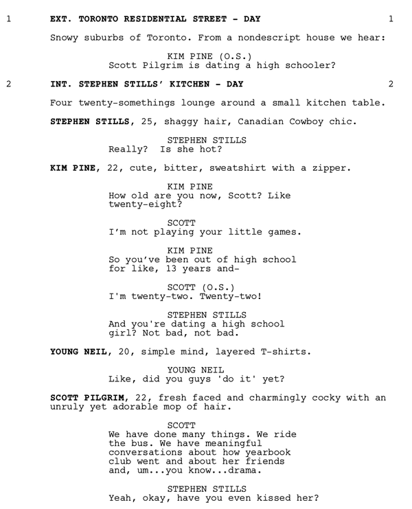 Page One: ‘Scott Pilgrim vs. the World’ (2010)