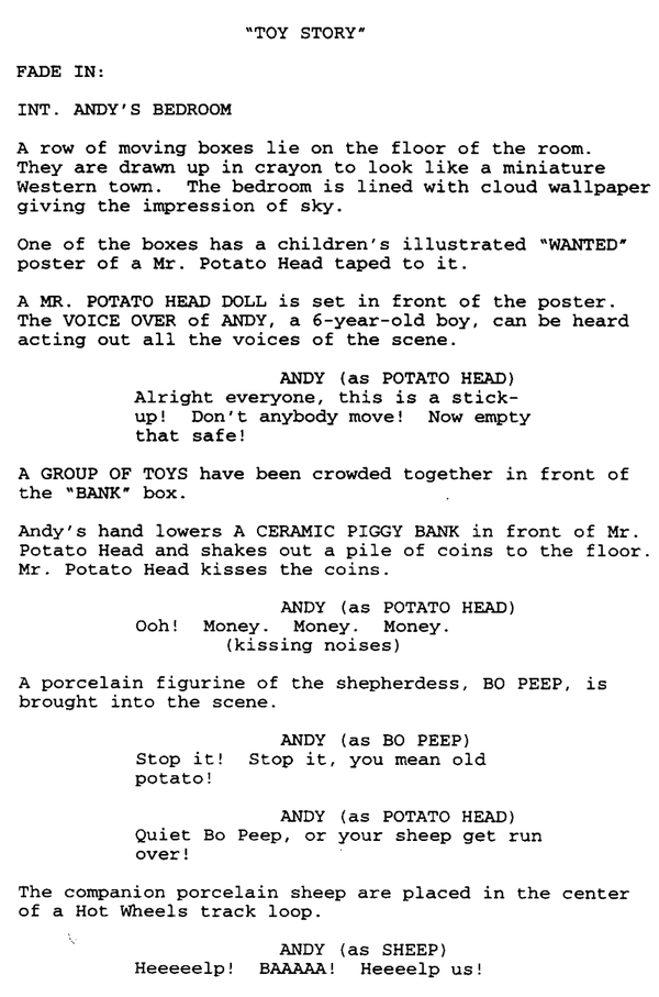 Page One: “Toy Story” (1995)