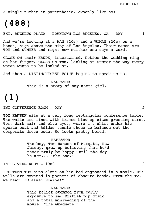 Page One: ‘(500) Days of Summer’ (2009)