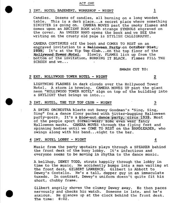 Page One: “Tower of Terror” (1997)