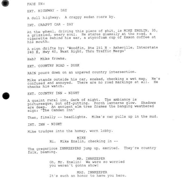 Page One: “1408” (2007)