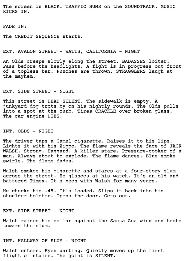 Page One: “Midnight Run” (1988)