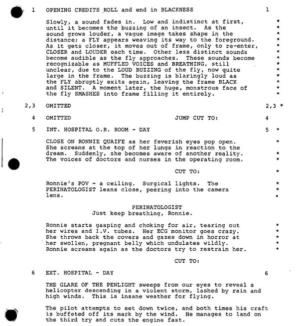 Page One: “The Fly II” (1989)