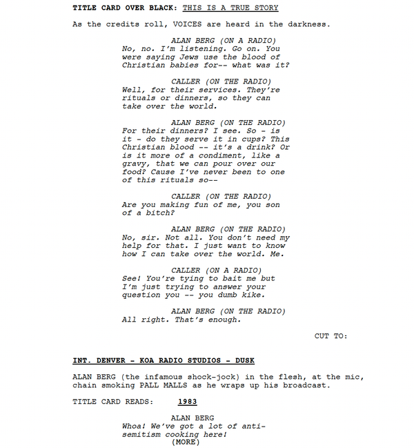 Page One: “The Order” (2024)