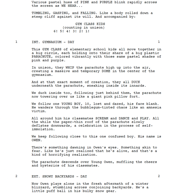 Page One: “I Saw the TV Glow” (2024)