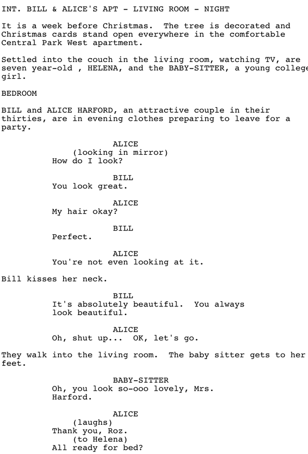 Page One: “Eyes Wide Shut” (1999)