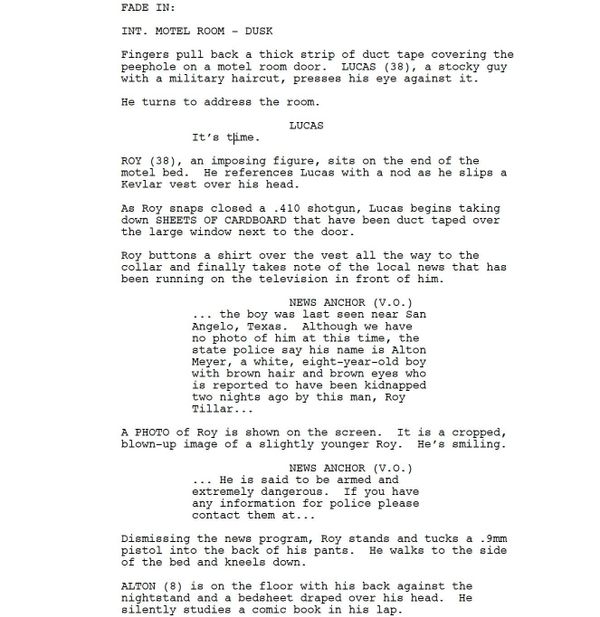 Page One: “Midnight Special” (2016)