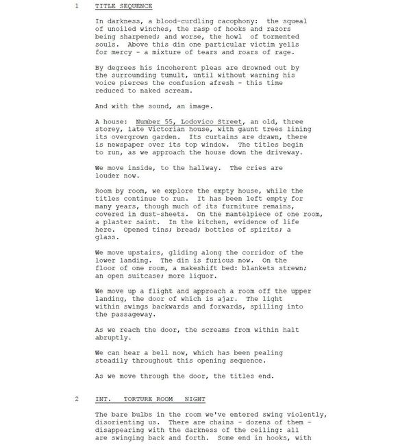 Page One: “Hellraiser” (1987)