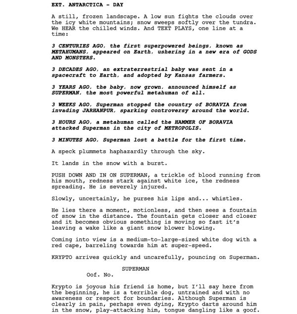 Page One: “Superman” (2025)