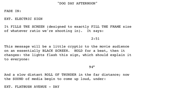 Page One: ‘Dog Day Afternoon’ (1975)