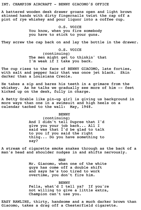 Page One: “Devil in a Blue Dress” (1995)
