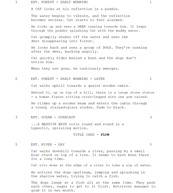 Page One: “Flow” (2024)