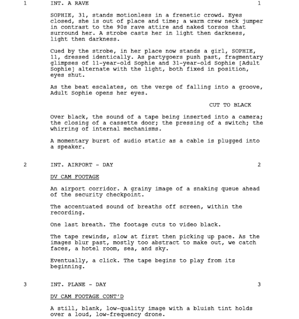 Page One: “Aftersun” (2022)