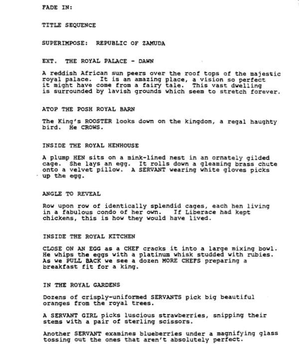 Page One: “Coming to America” (1988)