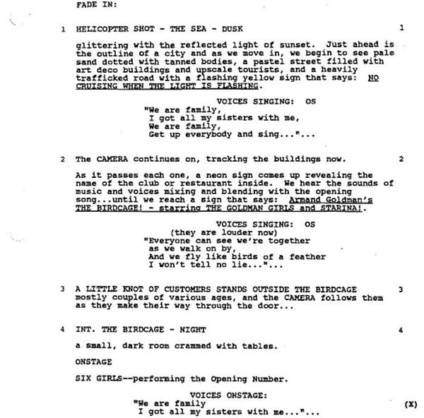 Page One: “The Birdcage” (1996)