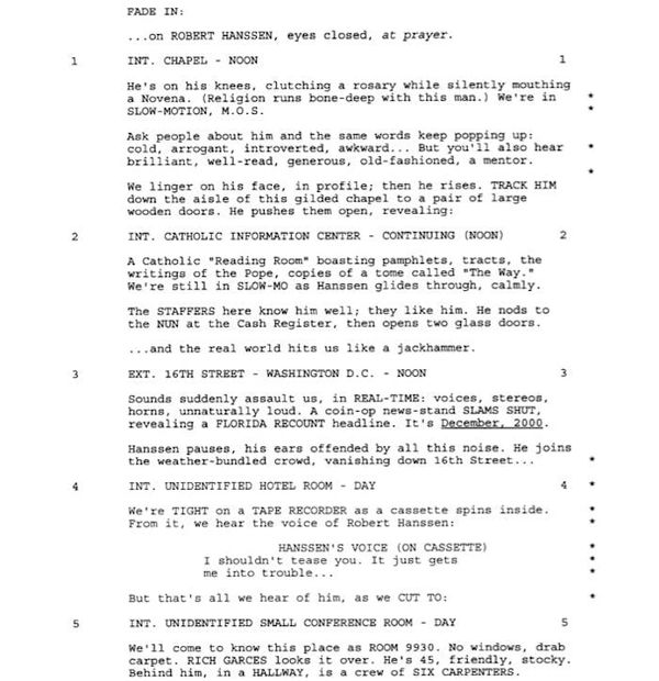 Page One: “Breach” (2007)