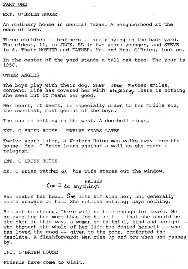 Page One: “The Tree of Life” (2011)