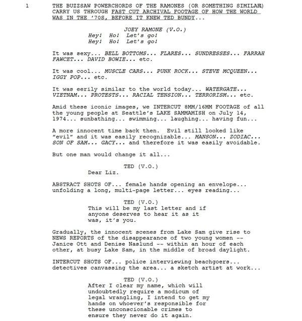 Page One: “Extremely Wicked, Shockingly Evil and Vile” (2019)