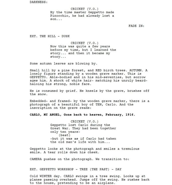 Page One: “Guillermo del Toro’s Pinocchio” (2022)