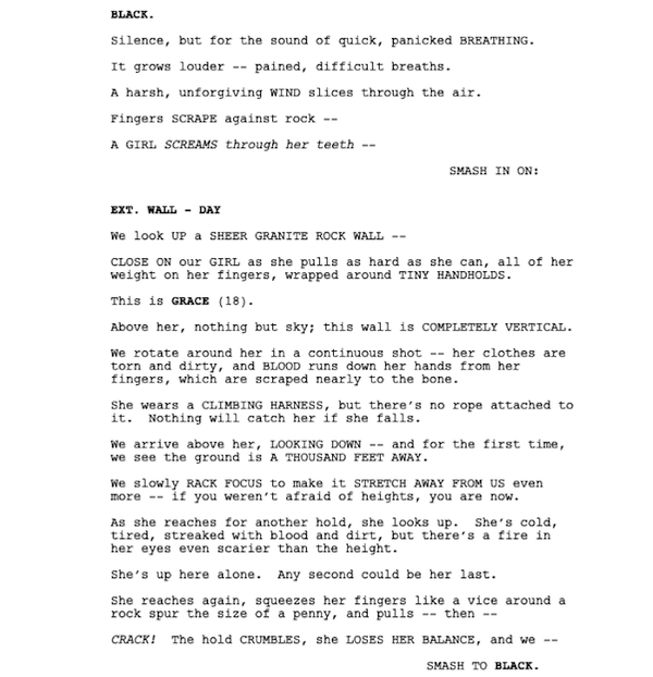 Page One: “Free Fall” (2013)