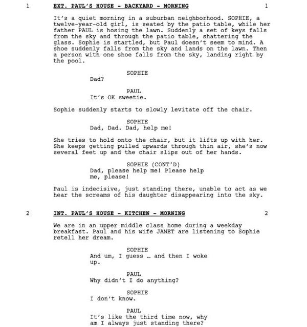 Page One: “Dream Scenario” (2023)