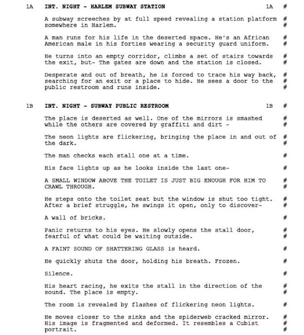 Page One: “Mirrors” (2008)