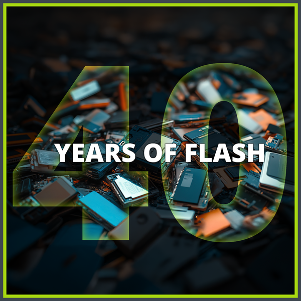 Celebrating 40 Years of Flash Memory: A Journey of Innovation and Transformation